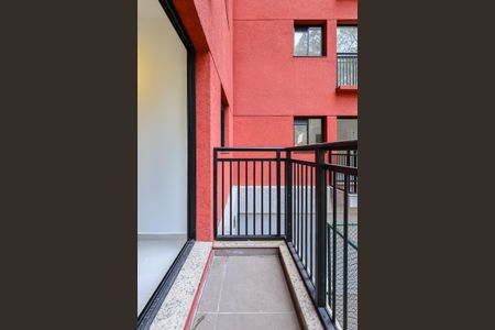 Varanda da Sala de apartamento à venda com 2 quartos, 37m² em Vila Andrade, São Paulo
