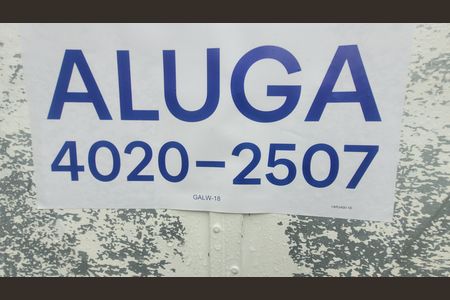 Studio para alugar com 15m², 1 quarto e sem vagaPlaca Instalada