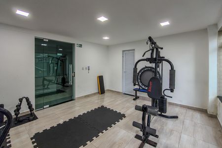 Apartamento para alugar com 55m², 1 quarto e 1 vaga Apartamento para alugar com 55m², 1 quarto e 1 vagaAcademia