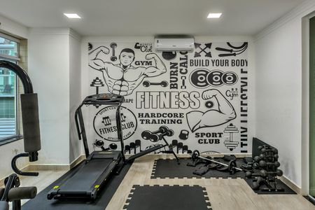 Apartamento para alugar com 55m², 1 quarto e 1 vaga Apartamento para alugar com 55m², 1 quarto e 1 vagaAcademia