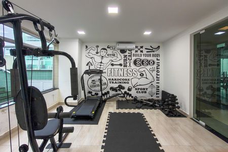 Apartamento para alugar com 55m², 1 quarto e 1 vaga Apartamento para alugar com 55m², 1 quarto e 1 vagaAcademia