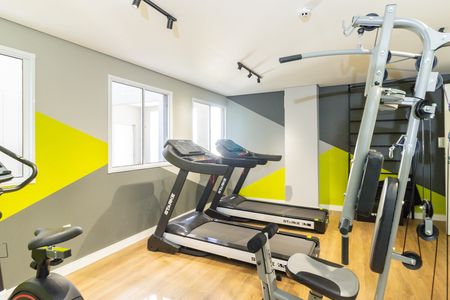Apartamento para alugar com 28m², 2 quartos e sem vagaÁrea comum - Academia