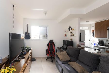 Sala  de apartamento à venda com 1 quarto, 40m² em Vila Mazzei, São Paulo