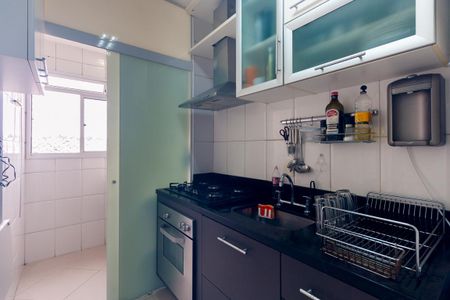 Cozinha de apartamento à venda com 2 quartos, 56m² em Vila Lucia, São Paulo