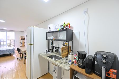 Studio à venda com 27m², 1 quarto e sem vagaCozinha