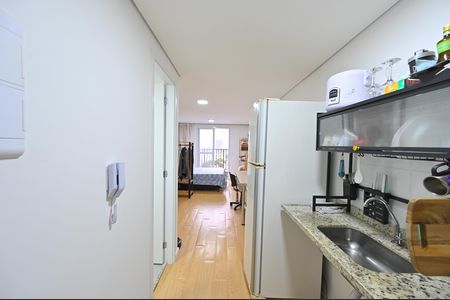 Studio à venda com 27m², 1 quarto e sem vagaCozinha