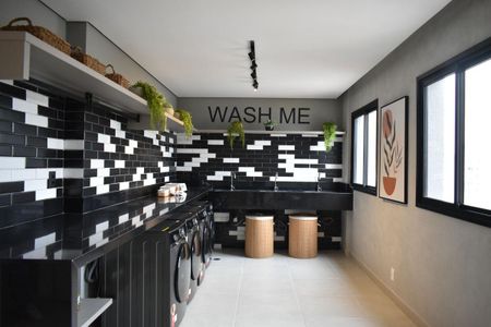 Apartamento à venda com 38m², 2 quartos e sem vagaÁrea comum - Lavanderia