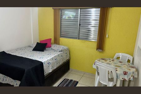 Sala/Quarto de apartamento para alugar com 1 quarto, 37m² em Cidade Ocian, Praia Grande