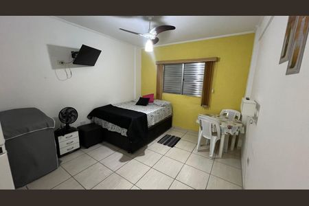 Sala/Quarto de apartamento para alugar com 1 quarto, 37m² em Cidade Ocian, Praia Grande