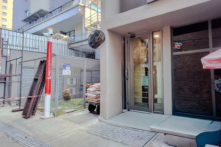 Studio para alugar com 38m², 1 quarto e sem vagaFachada - Plaquinha