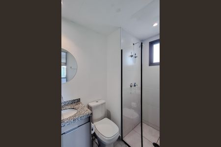 Studio para alugar com 38m², 1 quarto e sem vagaBanheiro da Suíte