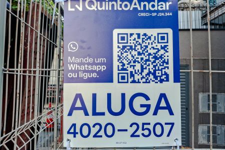 Studio para alugar com 38m², 1 quarto e sem vagaPlaquinha