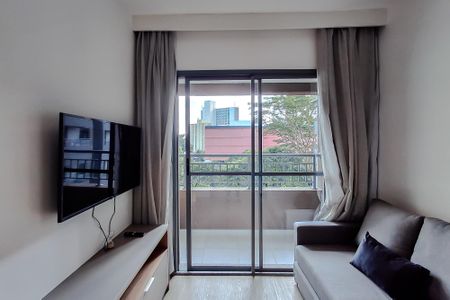 Sala de kitnet/studio para alugar com 1 quarto, 38m² em Liberdade, São Paulo
