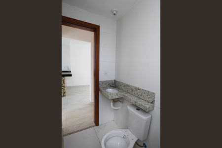 Apartamento à venda com 76m², 2 quartos e 2 vagasBanheiro Social
