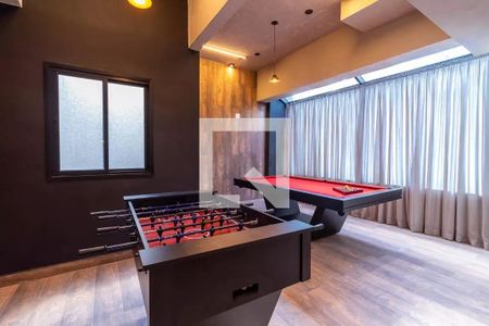 Apartamento para alugar com 26m², 1 quarto e sem vagaSalão de jogos