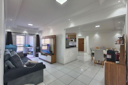 Sala de apartamento para alugar com 2 quartos, 94m² em Vila Caiçara, Praia Grande
