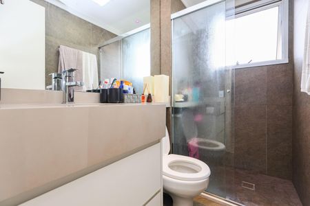 Apartamento para alugar com 63m², 2 quartos e 1 vaga Apartamento para alugar com 63m², 2 quartos e 1 vagaBanheiro da Suíte