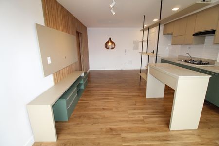 Sala de apartamento para alugar com 1 quarto, 57m² em Parque Residencial Aquarius, São José dos Campos