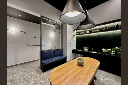 Studio para alugar com 27m², 1 quarto e sem vaga Studio para alugar com 27m², 1 quarto e sem vagaLavanderia