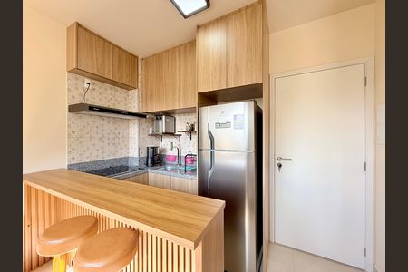 Studio para alugar com 27m², 1 quarto e sem vaga Studio para alugar com 27m², 1 quarto e sem vagaCozinha