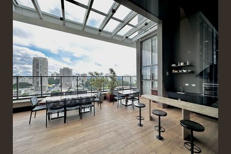 Studio para alugar com 27m², 1 quarto e sem vaga Studio para alugar com 27m², 1 quarto e sem vagaTerraço