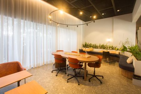 Studio para alugar com 27m², 1 quarto e sem vaga Studio para alugar com 27m², 1 quarto e sem vagaHall Social/ Coworking