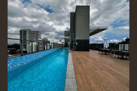 Studio para alugar com 27m², 1 quarto e sem vaga Studio para alugar com 27m², 1 quarto e sem vagaPiscina