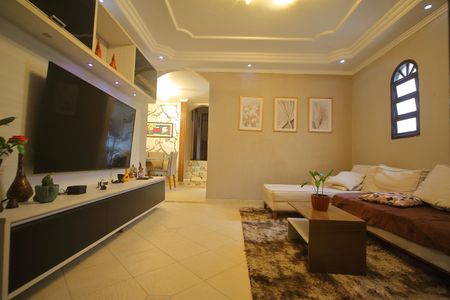 Sala de TV  de casa à venda com 4 quartos, 249m² em Parque Terra Nova, São Bernardo do Campo