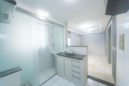 Cozinha de apartamento para alugar com 2 quartos, 48m² em Honório Bicalho, Nova Lima