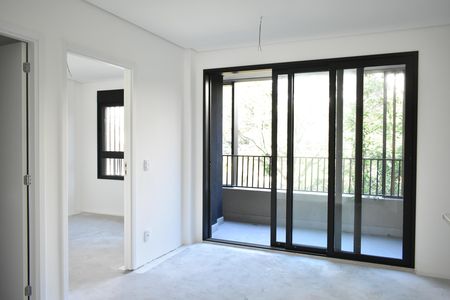 Sala/Cozinha de apartamento à venda com 1 quarto, 36m² em Vila Clementino, São Paulo