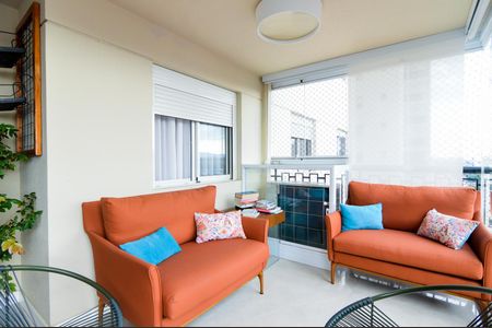 Apartamento para alugar com 138m², 3 quartos e 2 vagasVaranda da Sala