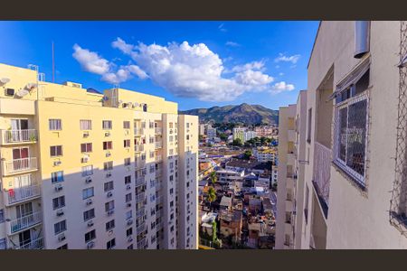 Varanda da Sala vista  de apartamento para alugar com 2 quartos, 48m² em Todos Os Santos, Rio de Janeiro