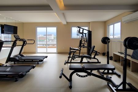 Apartamento para alugar com 54m², 1 quarto e 1 vaga Apartamento para alugar com 54m², 1 quarto e 1 vagaAcademia
