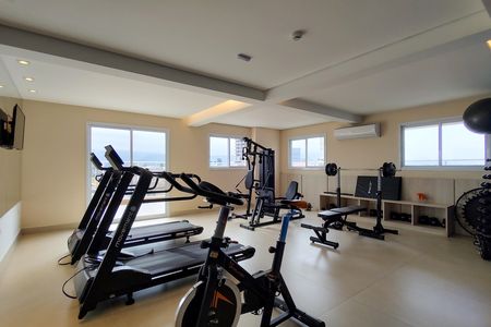 Apartamento para alugar com 54m², 1 quarto e 1 vaga Apartamento para alugar com 54m², 1 quarto e 1 vagaAcademia