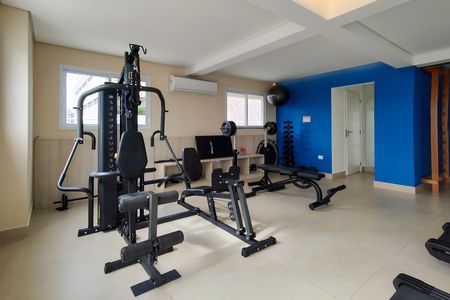 Apartamento para alugar com 54m², 1 quarto e 1 vaga Apartamento para alugar com 54m², 1 quarto e 1 vagaAcademia