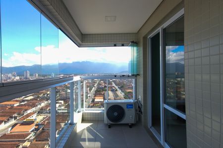 Sacada  de apartamento para alugar com 2 quartos, 54m² em Vila Caiçara, Praia Grande