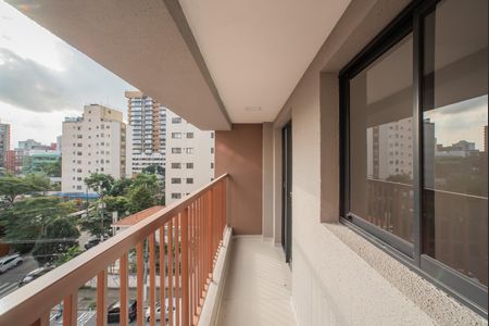Varanda de kitnet/studio à venda com 1 quarto, 29m² em Vila Clementino, São Paulo