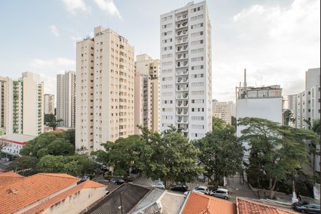 Vista da Varanda de kitnet/studio à venda com 1 quarto, 29m² em Vila Clementino, São Paulo
