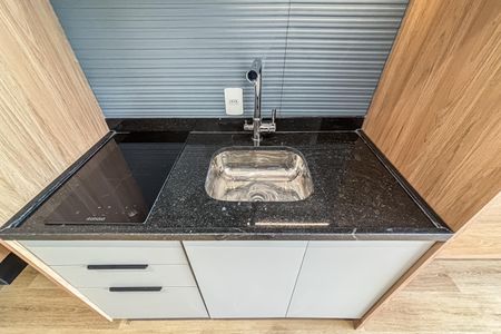 Studio à venda com 24m², 1 quarto e sem vaga Studio à venda com 24m², 1 quarto e sem vagaCozinha