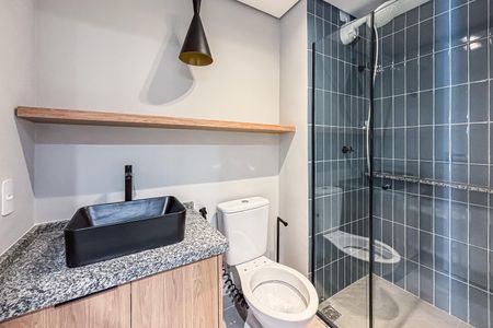 Studio à venda com 24m², 1 quarto e sem vaga Studio à venda com 24m², 1 quarto e sem vagaBanheiro