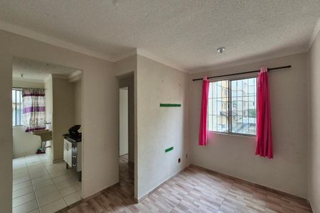 Sala de apartamento para alugar com 2 quartos, 49m² em Residencial Sírius, Campinas