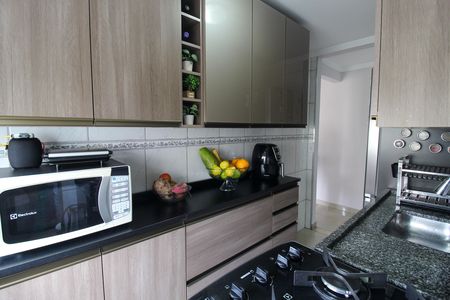 Cozinha de apartamento à venda com 2 quartos, 45m² em Conjunto Promorar Raposo Tavares, São Paulo