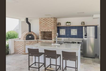Apartamento para alugar com 83m², 2 quartos e 2 vagasÁrea comum - Churrasqueira