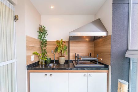 Varanda da Sala de apartamento para alugar com 2 quartos, 83m² em Parque Bandeirante, Santo André