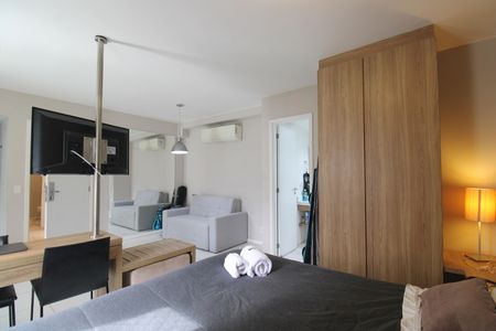 Studio para alugar com 40m², 1 quarto e 1 vagaQuarto