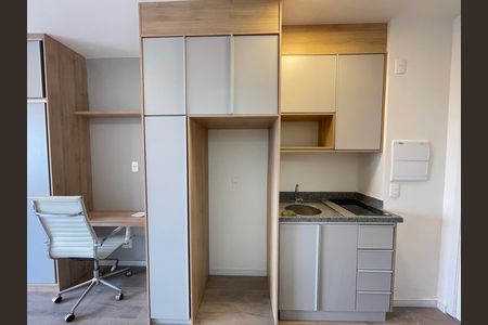 Studio para alugar com 25m², 1 quarto e sem vagaStudio / Cozinha