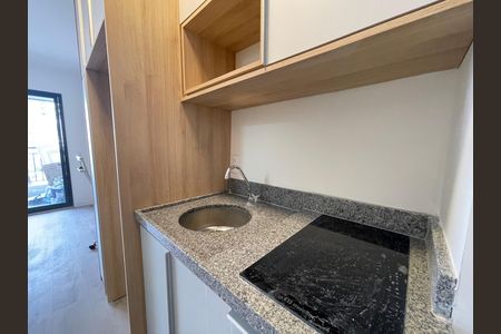 Studio para alugar com 25m², 1 quarto e sem vagaStudio / Cozinha