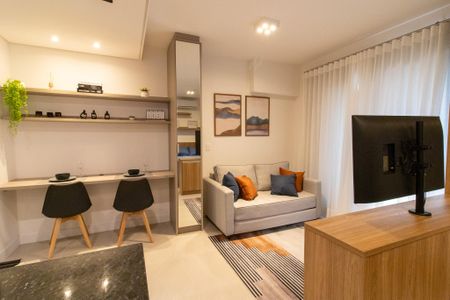 Apartamento para alugar com 46m², 1 quarto e 1 vaga