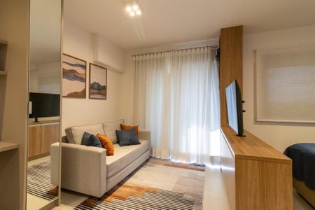 Apartamento para alugar com 46m², 1 quarto e 1 vaga