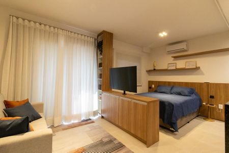 Apartamento para alugar com 46m², 1 quarto e 1 vaga